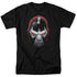 BATMAN/BANE HEAD - S/S ADULT 18/1 - BLACK
