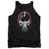 BATMAN/BANE HEAD - ADULT TANK - BLACK