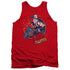 BATMAN/BANE ATTACK! - ADULT TANK - RED
