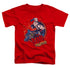 BATMAN/BANE ATTACK! - S/S TODDLER TEE - RED