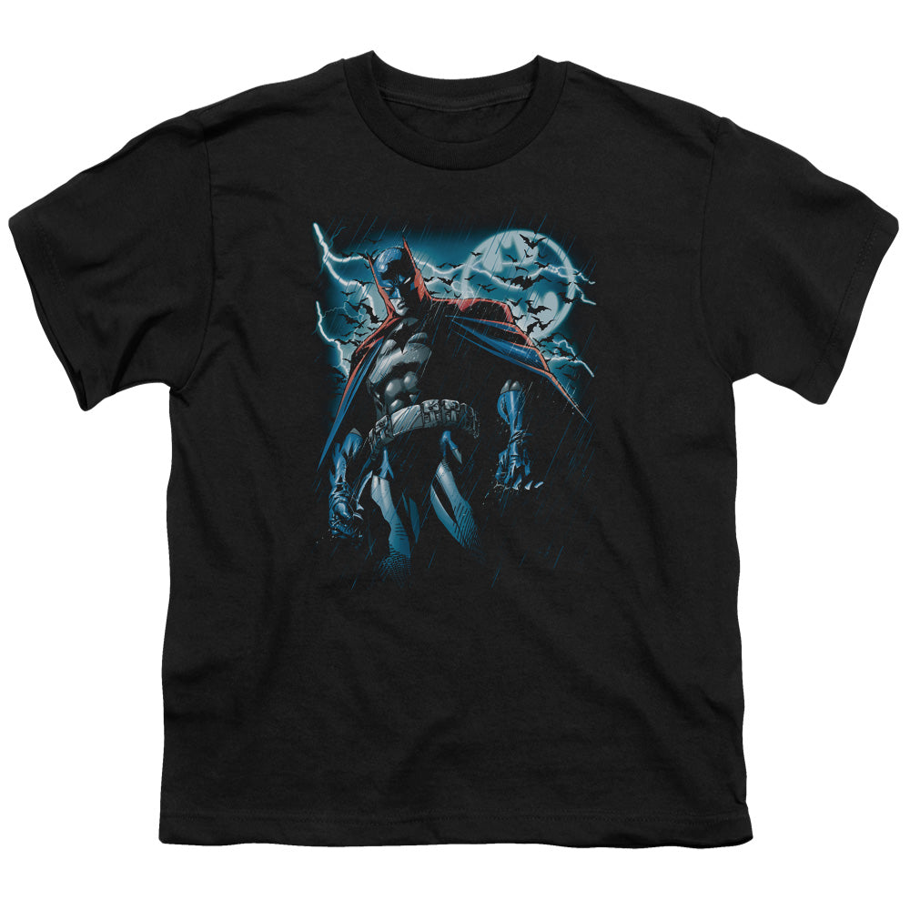 BATMAN/STORMY KNIGHT - S/S YOUTH 18/1 - BLACK