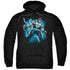BATMAN/STORMY BANE - ADULT PULLOVER HOODIE - BLACK