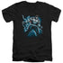BATMAN/STORMY BANE - S/S ADULT V-NECK 30/1 - BLACK