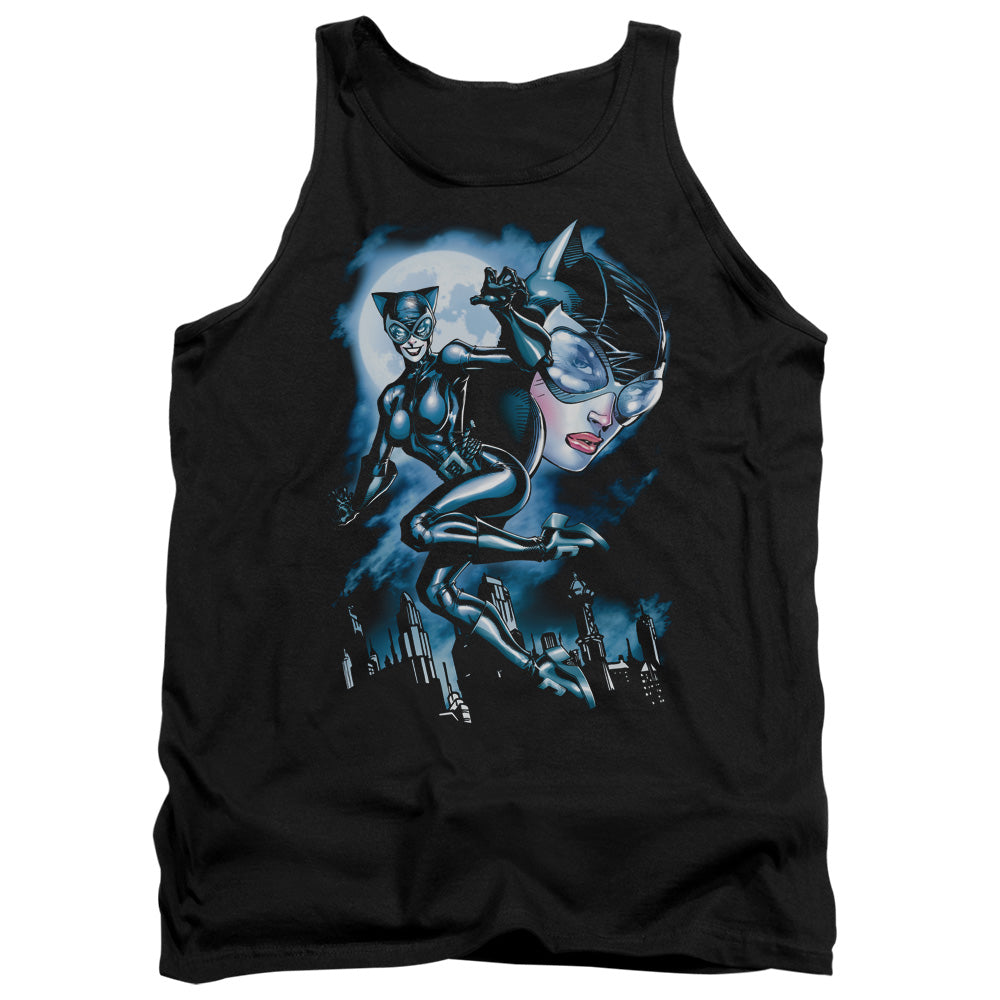 BATMAN/MOONLIGHT CAT - ADULT TANK - BLACK