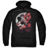 BATMAN/ROBIN SPOTLIGHT - ADULT PULLOVER HOODIE - BLACK