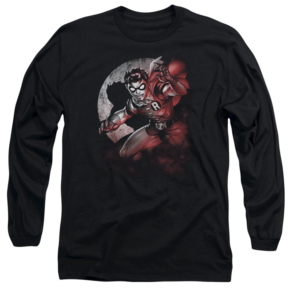 BATMAN/ROBIN SPOTLIGHT - L/S ADULT 18/1 - BLACK
