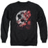 BATMAN/ROBIN SPOTLIGHT - ADULT CREWNECK SWEATSHIRT - BLACK