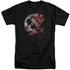 BATMAN/ROBIN SPOTLIGHT - S/S ADULT TALL 18/1 - BLACK