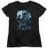 BATMAN/MOONLIGHT BAT - S/S WOMENS TEE - BLACK