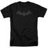 BATMAN/HUSH LOGO - S/S ADULT 18/1 - BLACK