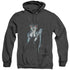 BATMAN/BATMAN #685 COVER - ADULT HEATHER HOODIE - BLACK