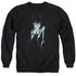 BATMAN/BATMAN #685 COVER - ADULT CREWNECK SWEATSHIRT - BLACK