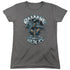 BATMAN/BANE WILL BREAK YOU - S/S WOMENS TEE - CHARCOAL