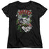 BATMAN/JOKERS WILD - S/S WOMENS TEE - BLACK