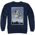 BATMAN/DKR DUO - ADULT CREWNECK SWEATSHIRT - NAVY