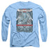 BATMAN/COLDEST MAN - L/S ADULT 18/1 - CAROLINA BLUE