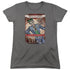 BATMAN/CLOWN PRINCE - S/S WOMENS TEE - CHARCOAL
