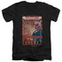 BATMAN/TWO FACES - S/S ADULT V-NECK 30/1 - BLACK