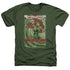 BATMAN/BOTANICAL BEAUTY - ADULT HEATHER - MILITARY GREEN