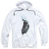 BATMAN/WASH - ADULT PULLOVER HOODIE - WHITE