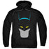 BATMAN/SIMPLIFIED - ADULT PULLOVER HOODIE - BLACK