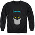 BATMAN/SIMPLIFIED - ADULT CREWNECK SWEATSHIRT - BLACK