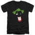 BATMAN/JOKER SIMPLIFIED - S/S ADULT V-NECK 30/1 - BLACK