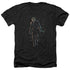 BATMAN/JOKER LEAVES ARKHAM - ADULT HEATHER - BLACK
