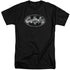 BATMAN/URBAN CAMO SHIELD - S/S ADULT TALL 18/1 - BLACK