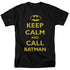 BATMAN/CALL BATMAN - S/S ADULT 18/1 - BLACK
