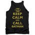 BATMAN/CALL BATMAN - ADULT TANK - BLACK