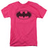 BATMAN/BLACK BAT - S/S ADULT 18/1 - HOT PINK