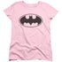 BATMAN/BLACK BAT - S/S WOMENS TEE - PINK