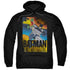 BATMAN/DK RETURNS - ADULT PULLOVER HOODIE - BLACK