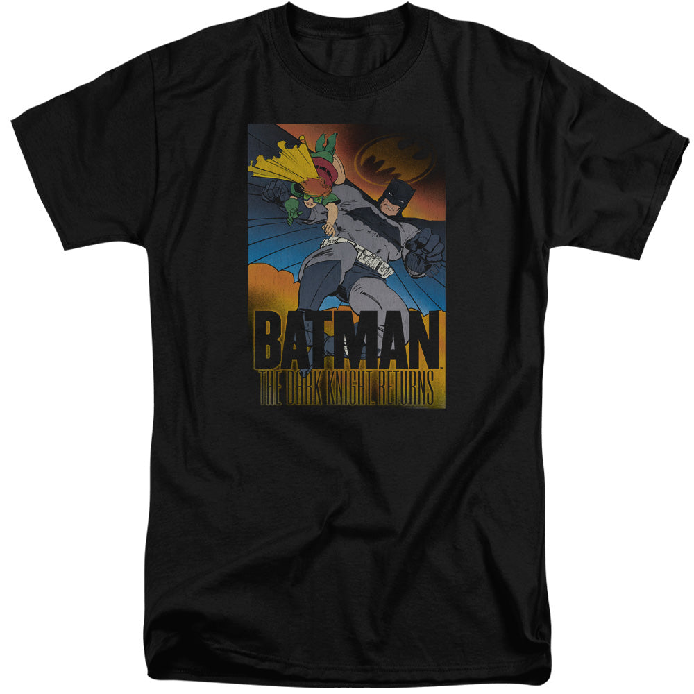 BATMAN/DK RETURNS - S/S ADULT TALL 18/1 - BLACK
