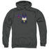BATMAN/CUTE BATMAN - ADULT PULLOVER HOODIE - CHARCOAL