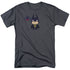 BATMAN/CUTE BATMAN - S/S ADULT 18/1 - CHARCOAL