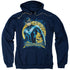 BATMAN/NIGHTWING MOON - ADULT PULLOVER HOODIE - NAVY