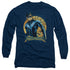 BATMAN/NIGHTWING MOON - L/S ADULT 18/1 - NAVY