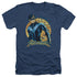 BATMAN/NIGHTWING MOON - ADULT HEATHER - NAVY