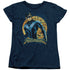 BATMAN/NIGHTWING MOON - S/S WOMENS TEE - NAVY