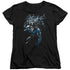 BATMAN/DYNAMIC DUO - S/S WOMENS TEE - BLACK