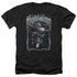 BATMAN/NIGHTWING BIKER - ADULT HEATHER - BLACK