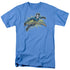 BATMAN/NIGHTWING BURST - S/S ADULT 18/1 - CAROLINA BLUE
