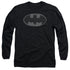 BATMAN/CHAINMAIL SHIELD - L/S ADULT 18/1 - BLACK