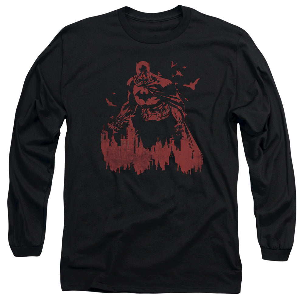 BATMAN/RED KNIGHT - L/S ADULT 18/1 - BLACK