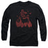 BATMAN/RED KNIGHT - L/S ADULT 18/1 - BLACK