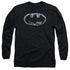 BATMAN/SMOKE SIGNAL - L/S ADULT 18/1 - BLACK