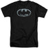 BATMAN/SMOKE SIGNAL - S/S ADULT TALL 18/1 - BLACK