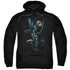 BATMAN/CALLING ALL BATS - ADULT PULLOVER HOODIE - BLACK